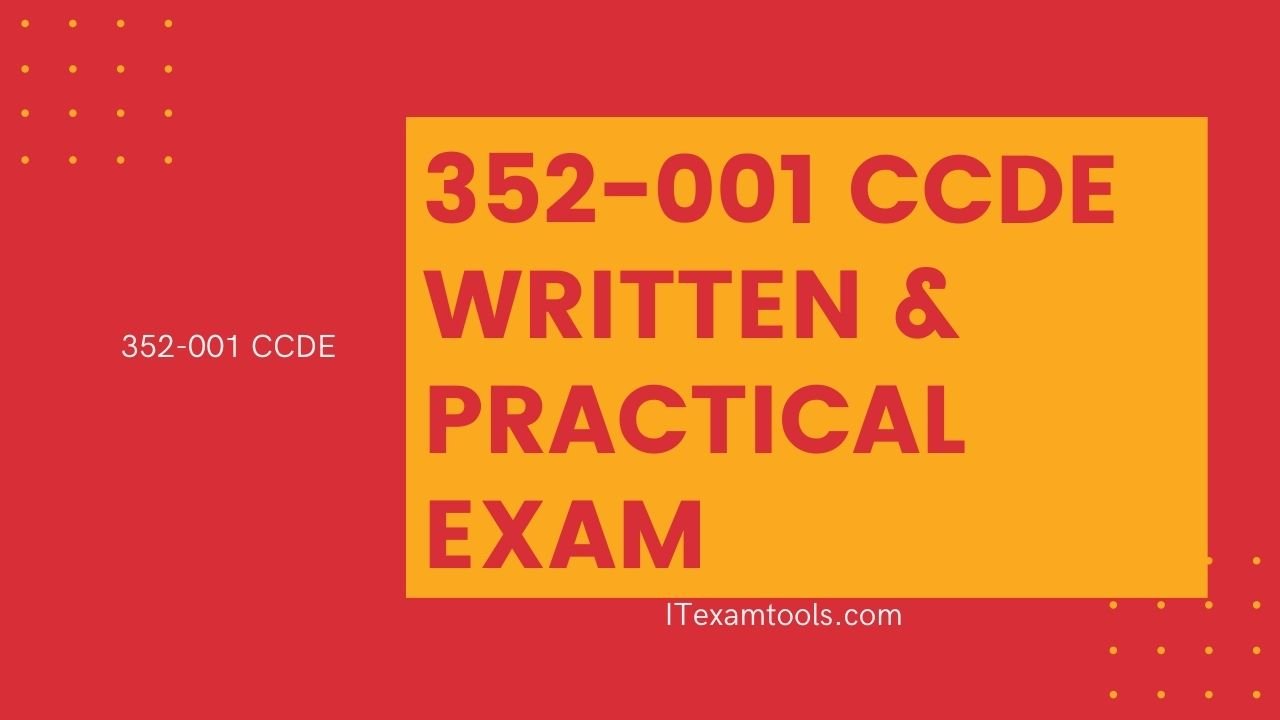 Cisco Design Exam 352-001 - ITEXAMTOOLS ITEXAMTOOLS