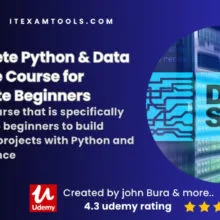 Complete Python & Data Science Course for Absolute Beginners