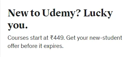 udemy sale up to 95%off prices 