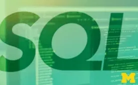 Introduction to Structured Query Language (SQL) course by University of Michigan