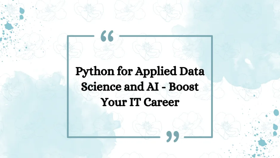 Python for Data Science, AI & Development
