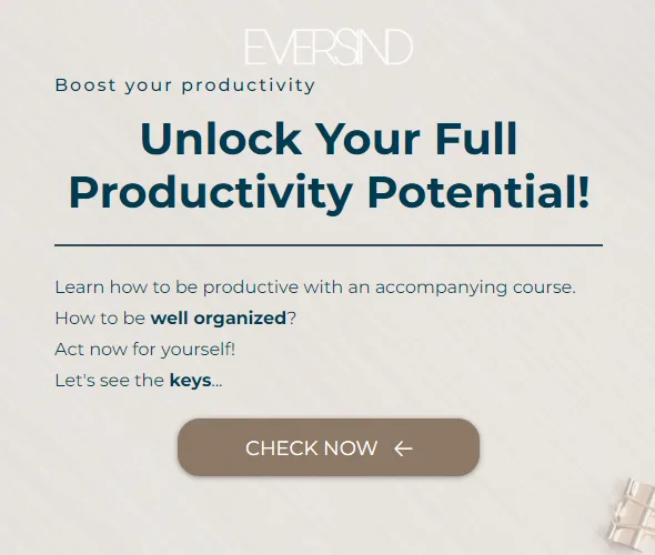 Learn how to be productive with an accompanying course.