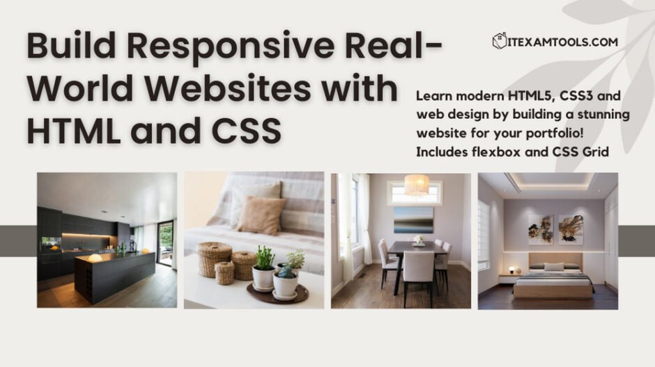 Build Responsive Real-World Websites With HTML And CSS