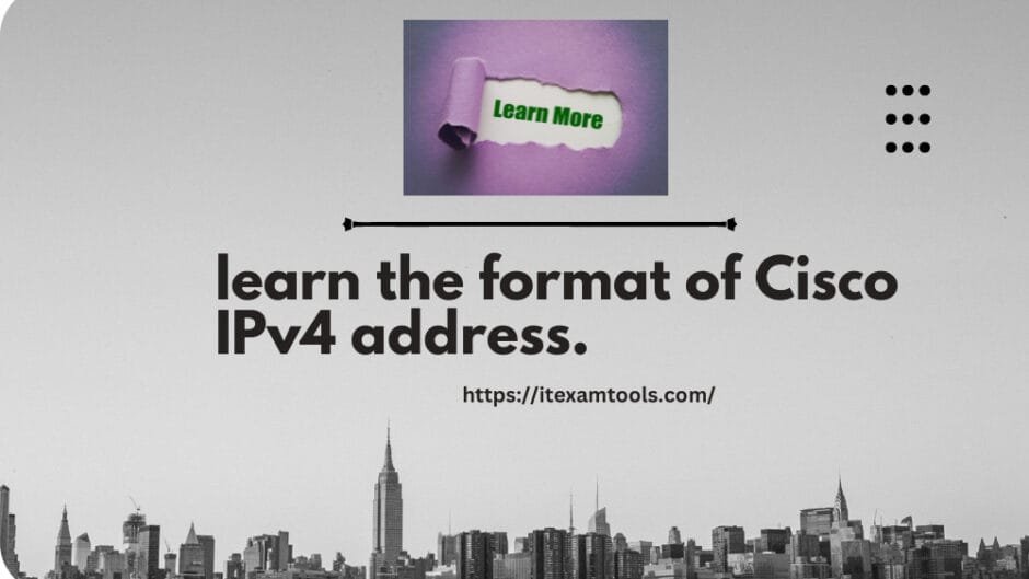 CISCO IPV4 ADDRESSES