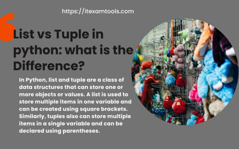 List vs Tuple: Difference Between List and Tuple