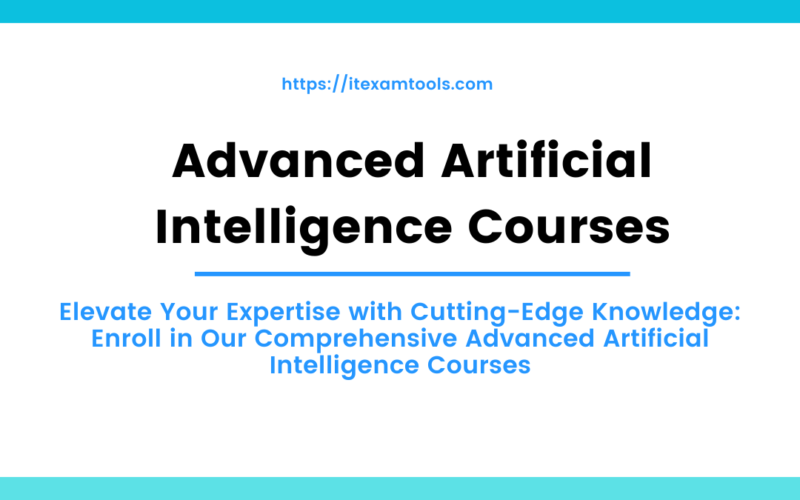 Advanced Artificial Intelligence Courses
