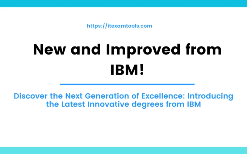 New and Improved from IBM!