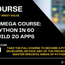 Python Mega Course: Learn Python in 60 Days, Build 20 Apps