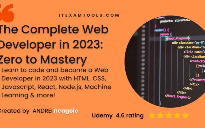 The Complete Web Developer in 2023: Zero to Mastery