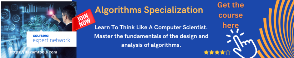 Algorithms Specialization
