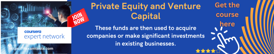 Private Equity and Venture Capital
