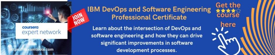 IBM DevOps and Software Engineering Professional Certificate
