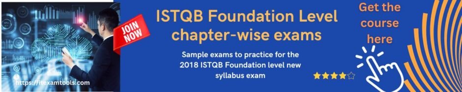 ISTQB Foundation Level chapter-wise exams
