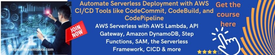 Automate Serverless Deployment with AWS CI/CD Tools like CodeCommit, CodeBuild, and CodePipeline