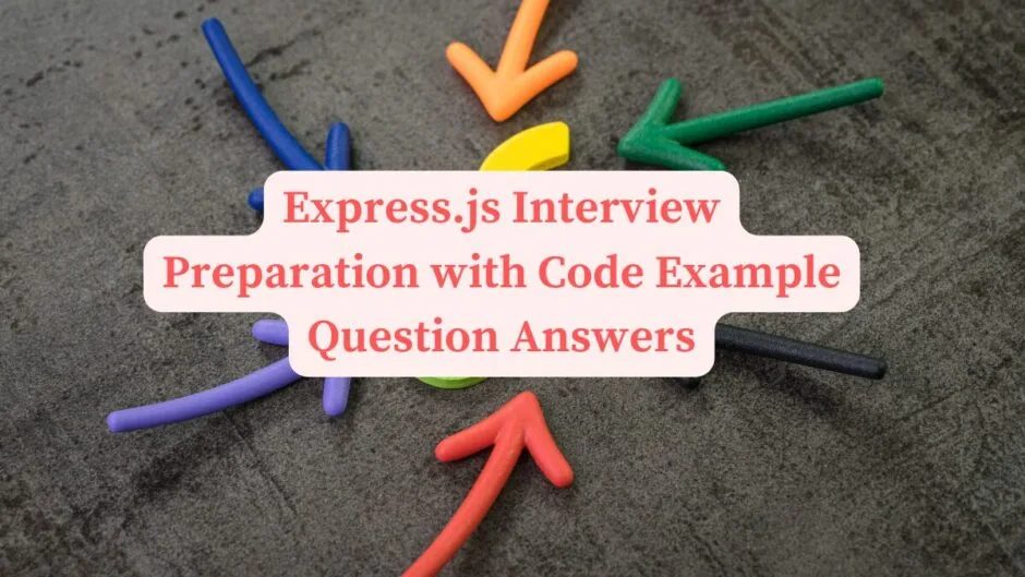 express.js interview